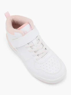 Discount Junior Hi Tops Trainers White Kids All Girls·Kids|Girls Shoes·Trainers