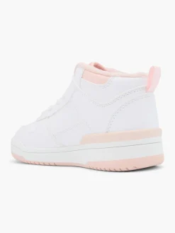 Discount Junior Hi Tops Trainers White Kids All Girls·Kids|Girls Shoes·Trainers
