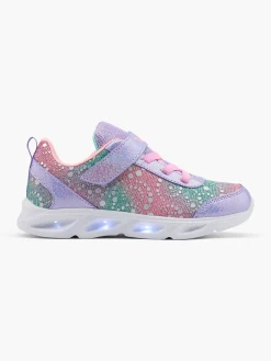New Junior Pink/ Light Up Trainers Kids All Girls·Kids|Girls Shoes·Light-Up Shoes