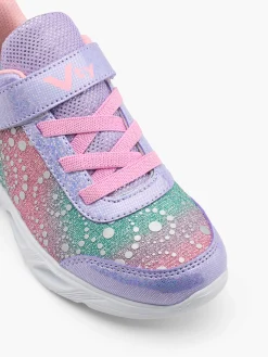 New Junior Pink/ Light Up Trainers Kids All Girls·Kids|Girls Shoes·Light-Up Shoes