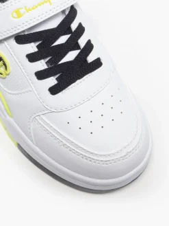 New Junior Rebound Heritage White/Black/ Trainers Kids All Boys·Kids|Boys Shoes·Touch Fastening