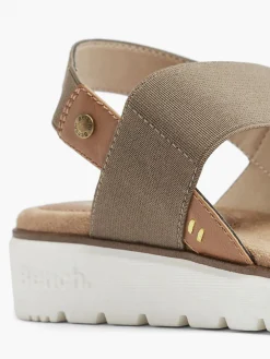 Clearance Khaki Wedge Sandals Women Sandals·Flat Sandals