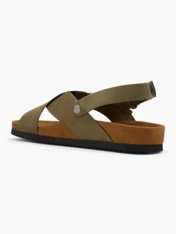 Discount Cross-Strapped Buckle Detail Flat Sandal Women Sandals·Flat Sandals