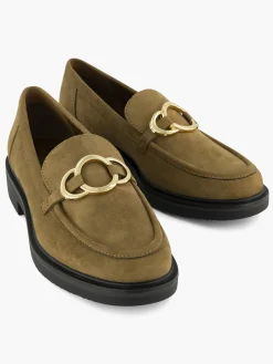 New Loafer with Metallic Detail Women Loafers & Low Shoes·Loafers