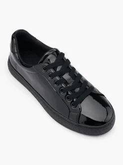 Hot Lace Up Patent Casual Cupsole Trainer Girls School Shoes·Girls Teen School Shoes|All Girls·Teens