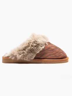 Hot Ladies Animal Print Mule Slippers Women Slippers
