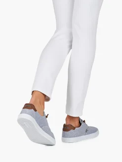Clearance Ladies Canvas Lace- up Trainers Women Trainers·Canvas Trainers|Loafers & Low Shoes·Canvas
