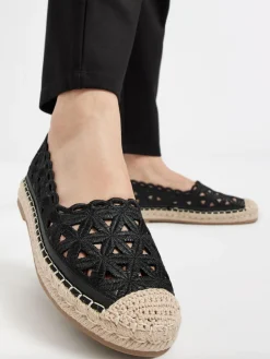 Discount Ladies & Beige Espadrille Women Loafers & Low Shoes·Espadrilles