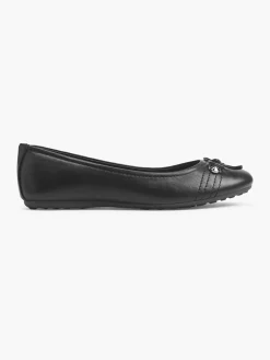 Outlet Ladies Ballerina Shoe with Bow Detail Women Girls School Shoes·Girls Teen School Shoes|All Girls·Teens