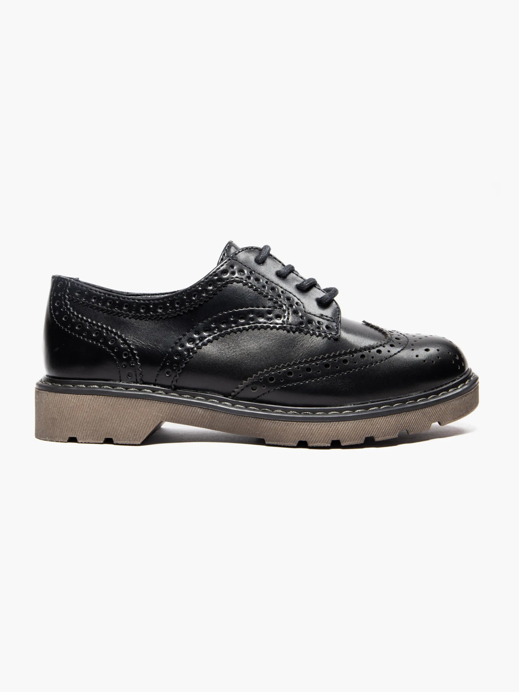 Sale Ladies Chunky Lace Up Brogues Women Girls School Shoes·Girls Teen School Shoes|All Girls·Teens