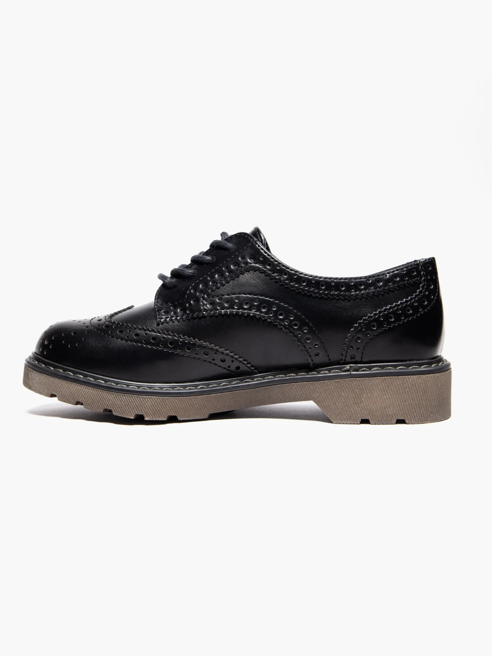 Sale Ladies Chunky Lace Up Brogues Women Girls School Shoes·Girls Teen School Shoes|All Girls·Teens