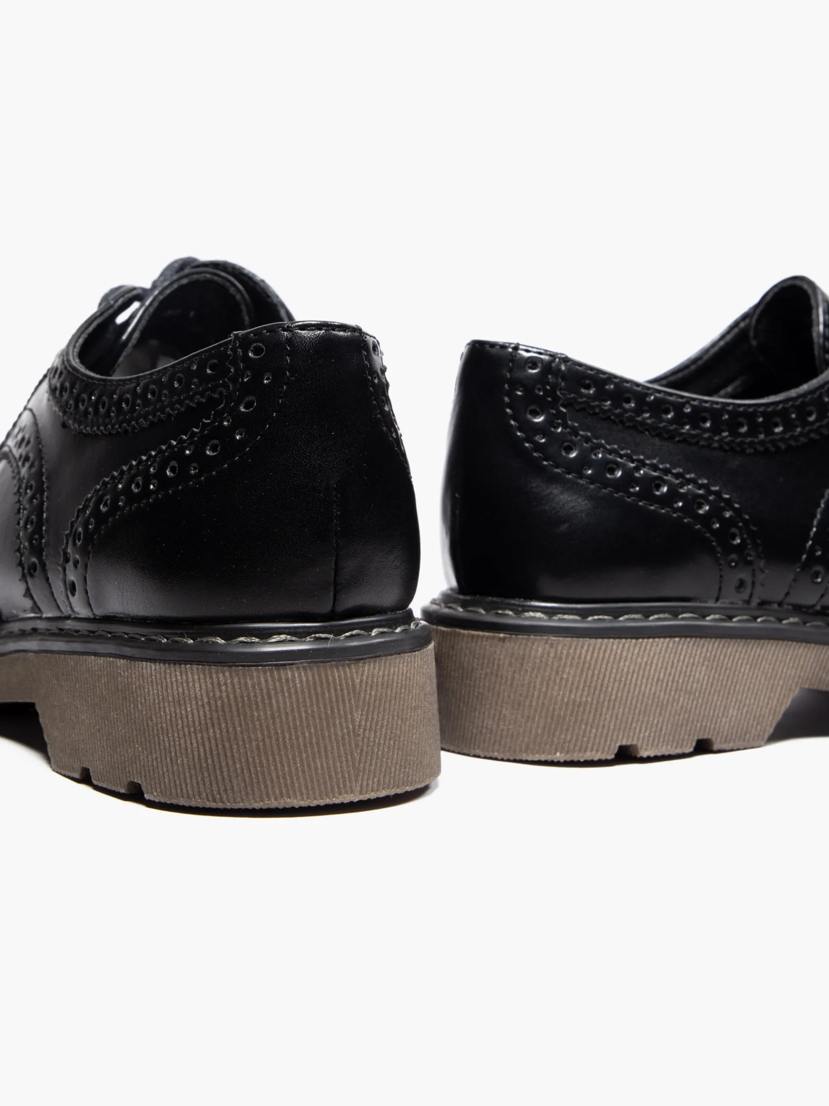 Sale Ladies Chunky Lace Up Brogues Women Girls School Shoes·Girls Teen School Shoes|All Girls·Teens