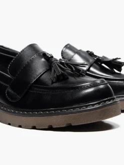 Outlet Ladies Chunky Tassel Loafers Girls School Shoes·Girls Teen School Shoes|All Girls·Teens