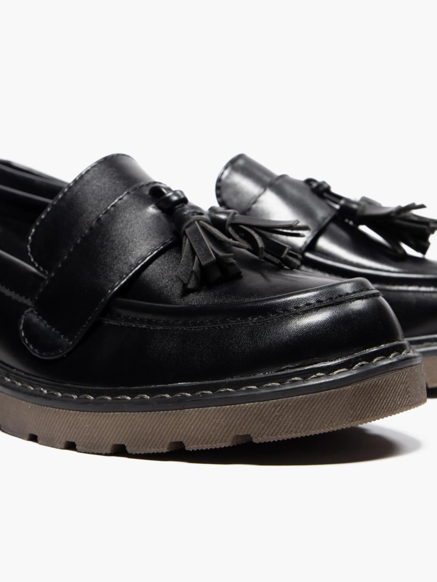 Outlet Ladies Chunky Tassel Loafers Girls School Shoes·Girls Teen School Shoes|All Girls·Teens