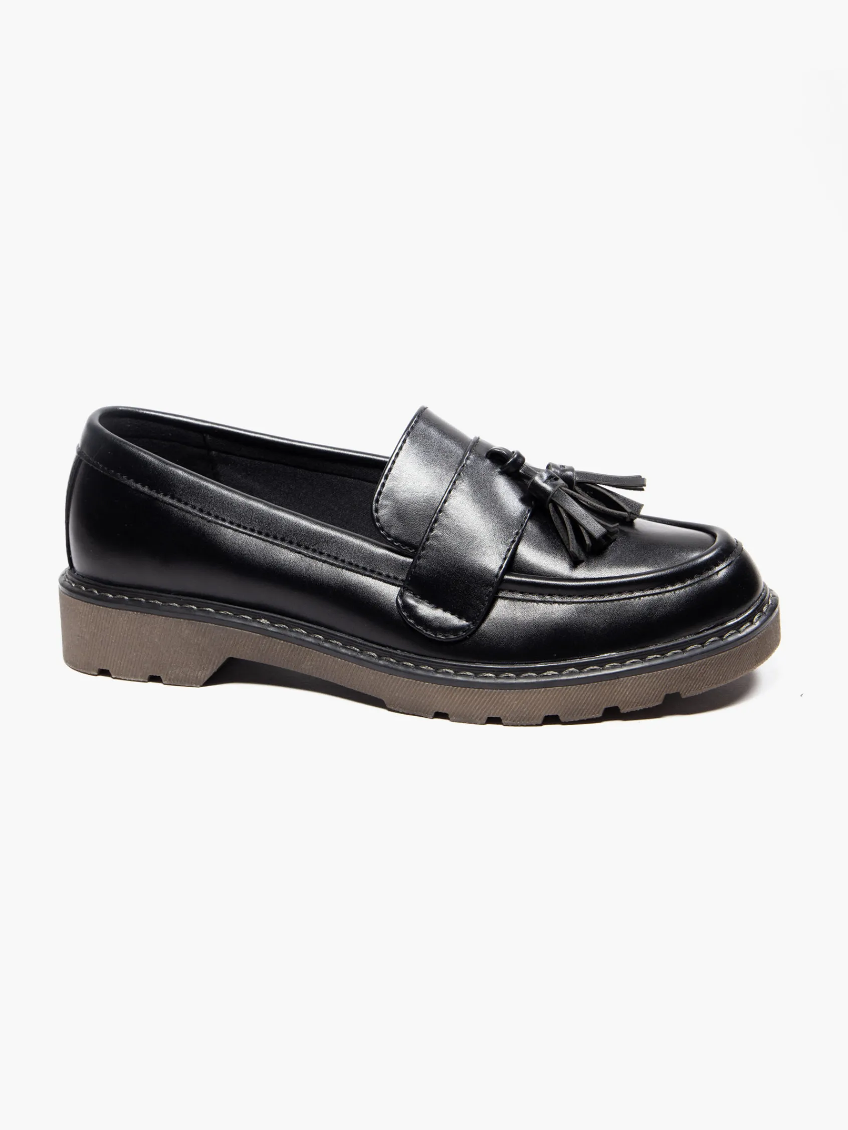 Outlet Ladies Chunky Tassel Loafers Girls School Shoes·Girls Teen School Shoes|All Girls·Teens