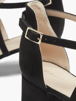Best Ladies Cross Over Block Heel Women Heels·Block Heels|Heels·High Heels