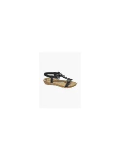 Clearance Ladies Floral Studded Sandals Women Sandals·Flat Sandals