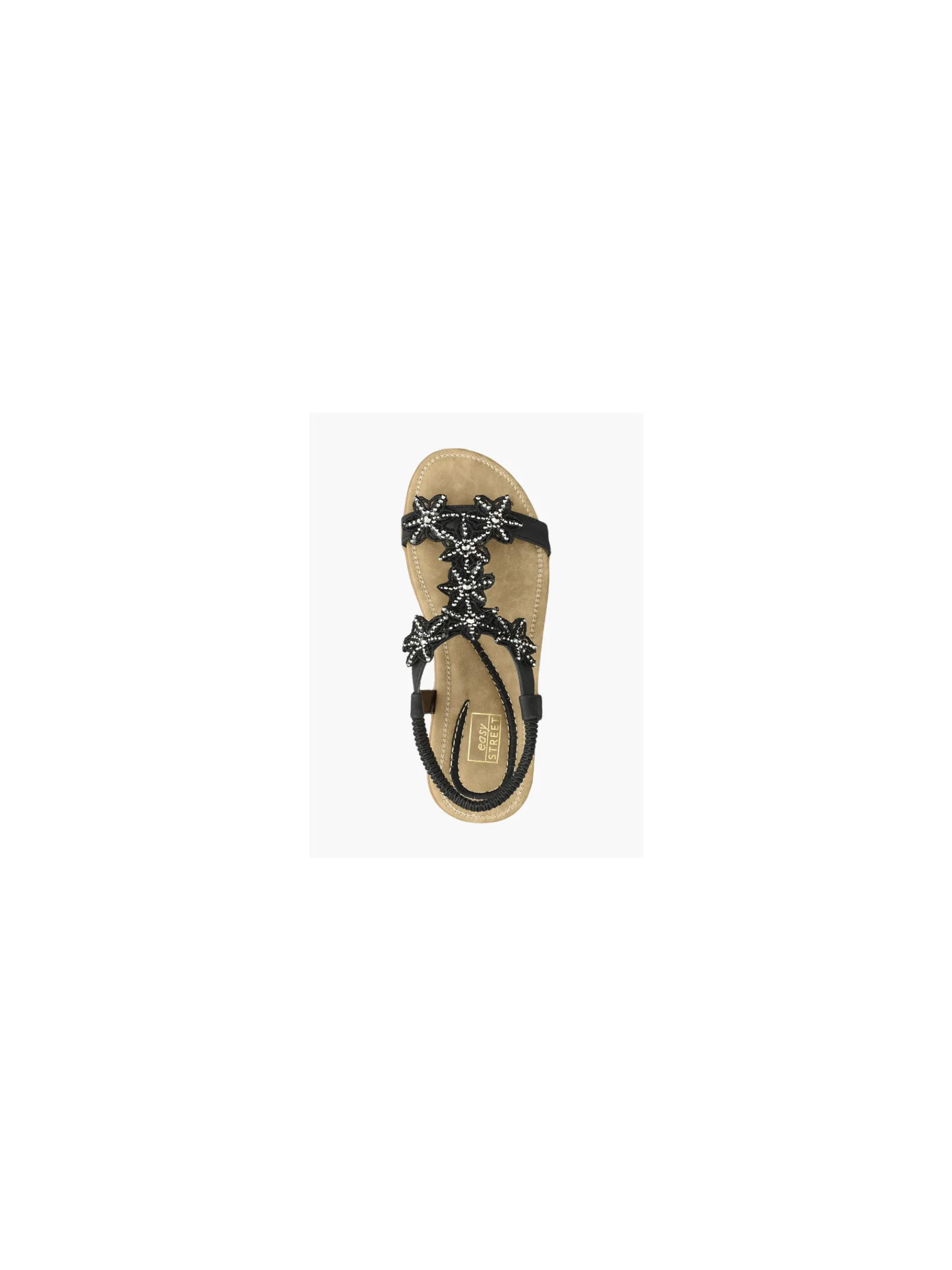 Clearance Ladies Floral Studded Sandals Women Sandals·Flat Sandals