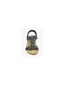 Clearance Ladies Floral Studded Sandals Women Sandals·Flat Sandals