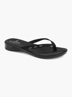 Clearance Ladies Black Flip-Flop Women Sandals·Flip Flops|Beach·Flip Flops