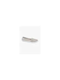 Hot Ladies Blue Fin Canvas Slip-on Shoes Women Trainers·Canvas Trainers|Loafers & Low Shoes·Canvas