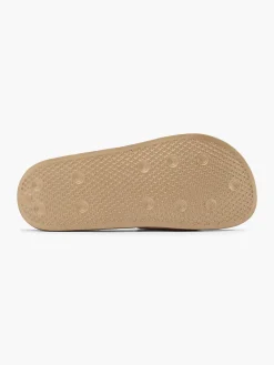 Hot Ladies Bronze Slides Women Sandals·Slides|Beach·Beach Shoes & Slides