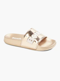 Hot Ladies Bronze Slides Women Sandals·Slides|Beach·Beach Shoes & Slides
