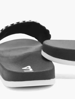 Clearance Ladies Black/ White Slides Women Sandals·Slides|Beach·Beach Shoes & Slides