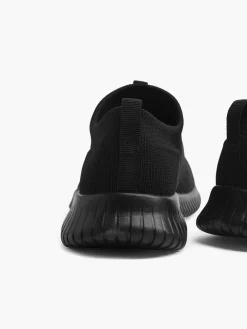 New Ladies Fly Knit Slip On Trainers Women Trainers·Slip On Trainers
