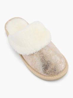 Clearance Ladies Glitter Mule Slippers Women Slippers