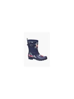 Ladies Floral Calf Length Wellington Women Boots·Wellies