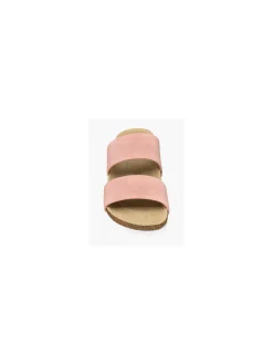 Best Ladies Twin Strap Footbed Slide Sandals Women Sandals·Flat Sandals