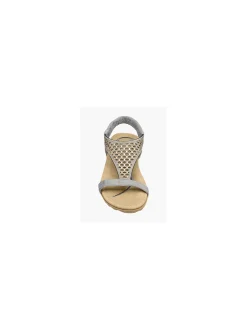 Ladies Faux Suede Sandals Women Sandals·Flat Sandals