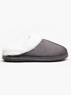 Outlet Ladies Fur Trim Slippers Women Slippers