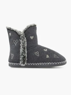 Hot Ladies Heart Slipper Boots Women Slippers