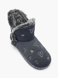 Hot Ladies Heart Slipper Boots Women Slippers