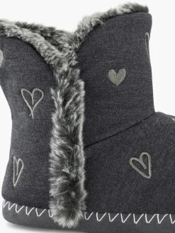 Hot Ladies Heart Slipper Boots Women Slippers