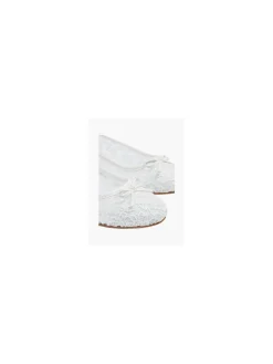 Sale Ladies Mesh Detail Ballerinas Women Loafers & Low Shoes·Slip On Shoes|Loafers & Low Shoes·Ballet Pumps