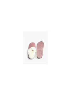 Best Ladies Fur Trim Full Slippers Women Slippers