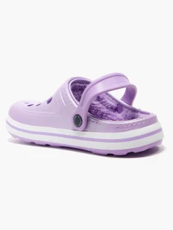 Ladies Fur Lined Clogs Women Slippers