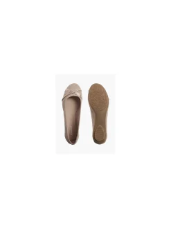 Hot Ladies Rose Gold Detail Ballerinas Women Loafers & Low Shoes·Slip On Shoes|Loafers & Low Shoes·Ballet Pumps