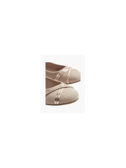 Hot Ladies Rose Gold Detail Ballerinas Women Loafers & Low Shoes·Slip On Shoes|Loafers & Low Shoes·Ballet Pumps