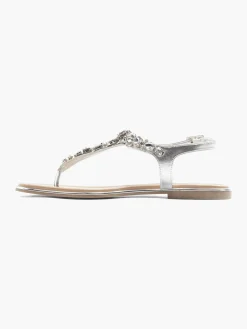 Ladies Gem Detail Sandals Women Sandals·Flat Sandals