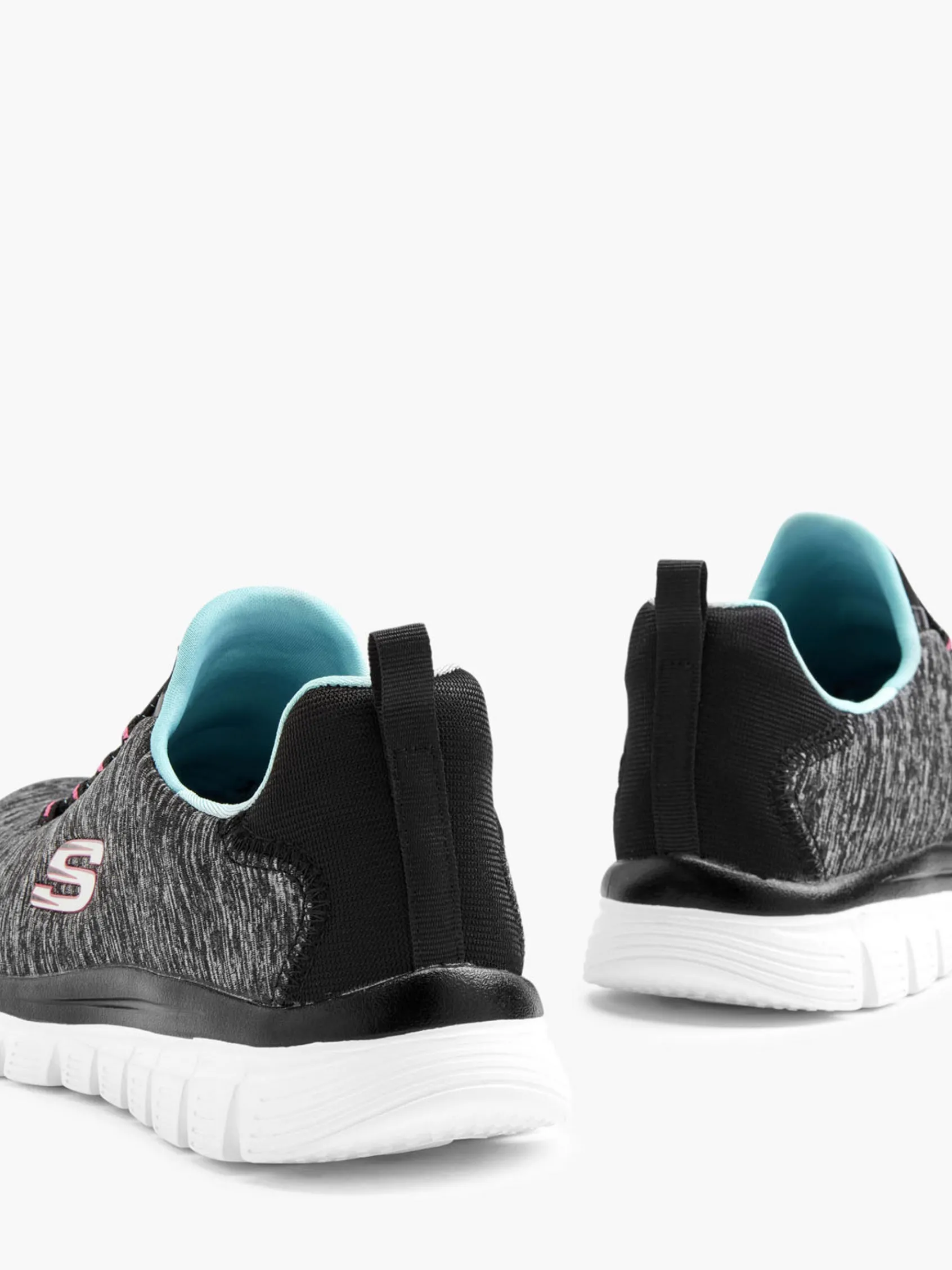 Online Ladies Grey Slip-on Trainers Women Trainers·Sports Trainers|Trainers·Skechers