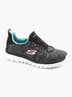 Online Ladies Grey Slip-on Trainers Women Trainers·Sports Trainers|Trainers·Skechers