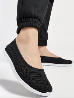 Hot Ladies Sporty Mesh Ballerinas Women Loafers & Low Shoes·Ballet Pumps