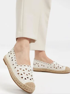 Sale Ladies & Beige Espadrille Women Loafers & Low Shoes·Espadrilles