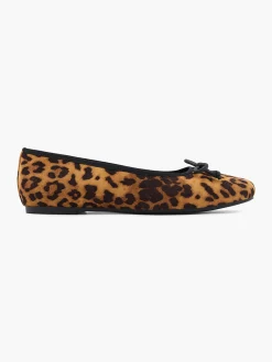 Discount Leopard Print Ballerina Women Loafers & Low Shoes·Ballet Pumps