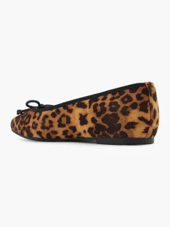 Discount Leopard Print Ballerina Women Loafers & Low Shoes·Ballet Pumps