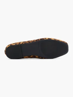 Discount Leopard Print Ballerina Women Loafers & Low Shoes·Ballet Pumps